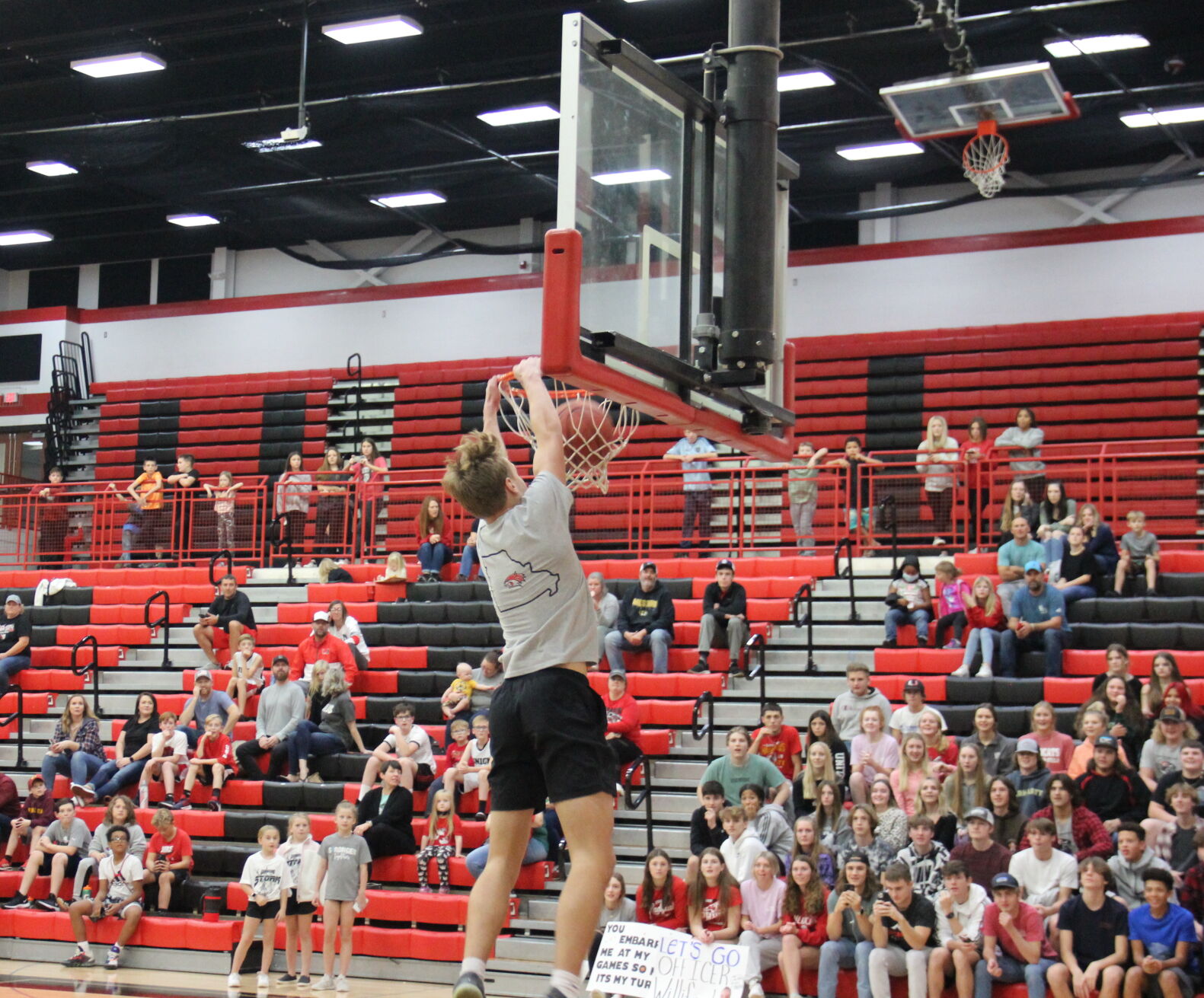 Slamming it home